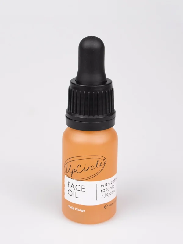 UPCIRCLE BEAUTY organic face oil with coffee and rosehip oils - 10ml