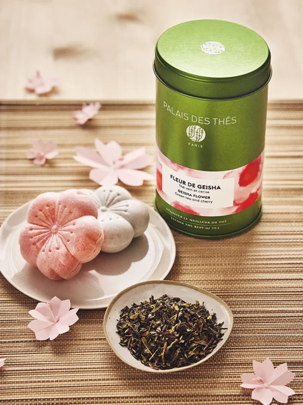 PALAIS DES THES fleur de geisha - metal tin -100g