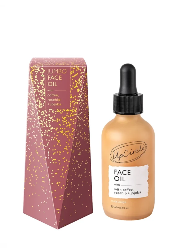UPCIRCLE BEAUTY organic face oil with coffee and rosehip oils - 60ml